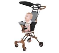 Generico Lightweight Toddler Stroller, Portable Travel Stroller, Airplane-friendly Strollers, Compact Toddler Stroller, Detachable Canopy Strollers, Travel Friendly Strollers Aluminum Alloy, Abs