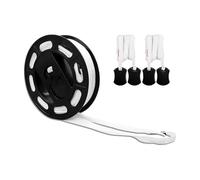 Generico Lignes de frontière de Pickleball - Marqueurs de frontière | Lignes de Cour de Pickleball Portables | 20x44ft Court Training Marker Lines Équipment de Tennis pour Basket Volleyball