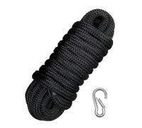 Generico Lignes de quai - Lignes d'amarrage pour | Câble en nylon résistant de 5/8 pouces x 15 pieds, fermoirs de bateau de quai pour Yacht de à Voile Kayak Ancrage