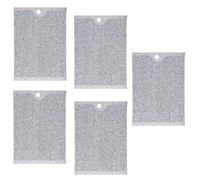 Generico Lingettes à vaisselle en fil métallique, 5 pièces chiffons pour lave-vaisselle non rayonnants | éponges abrasives pour nettoyage de la vaisselle