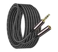 Generico Linker Port d'écouteurs, longue connexion auxiliaire, ligne de connexion audio, câbles d'interconnexion des haut-parleurs du téléviseur | pour lecteurs multimédias appareils par