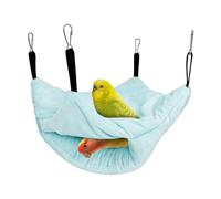 Genérico Lit chaud pour oiseaux en cage | Rembourrage double couche pour oiseaux, accessoires pour animaux domestiques, cage pour se reposer, se reposer, dormir, décoration intérieure