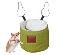 Genérico Lit pour chinchillas | Chaud velours multifonctionnel - Lit pour animaux domestiques Maison pour hamster Cage Y | pour furet, perroquet, chinchilla, relaxation, confort, jeu, hiver et climat