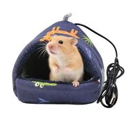 Genérico Lit pour oiseaux en cage, accessoires électriques pour animaux domestiques avec chauffage doux USB, maison thermique pour oiseaux, pour habitat, niche, repos, jeu intérieur pour animaux de