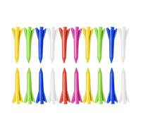 Genérico Lits de golf pour l'intérieur : 20 pièces de thé d'entraînement pour exercices de golf, accessoires d'exercices de swing vert pour débutants et adultes