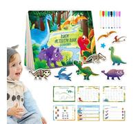 Genérico Livres de dinosaures - Jeux éducatifs interactifs amusants - de dinosaures interactifs - Pour école, hôpital, maison, voyage, jeux et éducation préscolaire