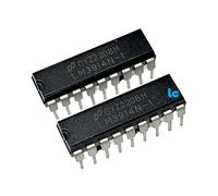 Genérico - LM3914N-1 Lot de 2 sachets - Circuit Intégré - Interrupteur DIP - Noir - 18 positions - DIP SWITCH - Plastique - 16 voies - DIP socket - Manuel - 1.52 cm