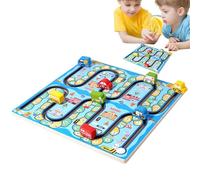 Genérico Logique : taille de 30 x 30 x 3,3 cm, compétitif pour deux joueurs, développeur de compétences de comptage | activité de voyage, crèche, salle de jeux A