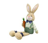 Generico Long Leg Spring Decor,Cute Animal Figurines Bunny Decor,for Home Bedroom Dining Table Desk Shelf Dorm Office Farmhouse Holiday