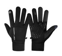 Genérico Lot de 1 paire de gants de cyclisme résistants à la pluie et imperméables, pour extérieur, pour adultes cyclistes
