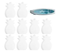 Generico Lot de 10 absorbeurs d'huile de piscine, nettoyant absorbant, absorbeur d'impuretés pour baignoire, , salle de bain, cuisine, maison, patio, pelouse, jardin, natation, spa et terrasse