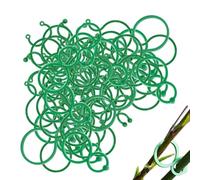 Generico Lot de 100 pinces à réutilisables, supports pour fixation à vis, dispositifs de fixation pour flexibles, outil d'entraînement de jardin