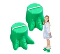 Genérico Lot de 2 échasses pour, pour Marcher sur de Grands Pieds, pour Marcher, Tasse, Jouets, échasses d'équilibre, Jeu de Pique-Nique Classique antidérapant