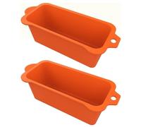 Generico Lot de 2 récipients anti-goutte réutilisables en silicone pour plaque de grille de collecte de graisse accessoires