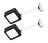 Genérico Lot de 2 soutiens-gorge pour télécommande avec cordon anti-vol, 2 pièces automatiques rétractables pour télécommandes, mur, maison, salon, hôtel, salle de jeux