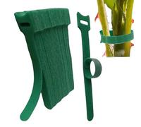 Generico Lot de 20 Attaches de Jardin pour en Nylon Vertes pour Support de | Reliures réglables pour Branches | pour Tomate UVA Jardin épaulière Serre extérieure vis légume