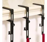 Genérico Lot de 3 cintres 2 en 1 pour guirlande, cintres réglables pour nappe lestée, cintres pour guirlandes de cheminée, robustes pour suspendre des décorations de Noël