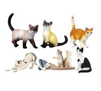 Genérico Lot de 3 Figurines éducatives de modèles d'animaux décoratifs pour Bureau et décoration de la Maison pour, Halloween, Noël, Cadeaux de Compliment