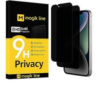 GENERICO Lot de 3 films de protection de confidentialité pour Vivo V40 Lite, sans bulles, dureté 9H+, ne convient pas pour les téléphones à bords incurvés, ultra résistant