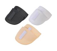 Genérico Lot de 3 paires d'épaulettes respirantes pour vêtements | Tapis adhésifs en mousse épais pour pulls et vestes 14 x 2 cm