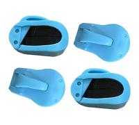 Genérico Lot de 4 clips pour canne à pêche ElasticRođ older | Clips pour support | Organisateur d'étagère portable pour bateau, plage, banc, piscine, glace, eau salée et surf