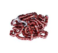 Genérico Lot de 50 anneaux d'identification pour pigeons d'oiseaux, résistants et résistants aux couleurs vives