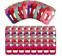 Generico Lot de 50 cartes de Saint Valentin en pot de bonbons vintage extravagants