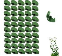 Genérico Lot de 50 supports de fixation auto-adhésifs pour plantes grimpantes 2025 - Pour tomates, vignes, orchidées, tiges avec câble