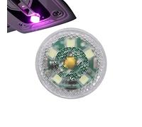 Generico Lumière de courtoisie de voiture, éclairage intérieur de toit de voiture,Plafonniers intérieurs pour | Lampe de lecture haute luminosité avec capteur tactile à 5 perles LED pour les lumières