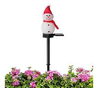 Generico Lumière de pelouse de neige - Lumière de chemin LED de 300 mAh Lue d'extérieur | Lampes de jardin solaires imperméables ABS pour passerelle, pelouse, patio, affichage extérieur