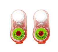 Generico Lumière de position stroboscopique LED - 2 pièces Marine LED Saver | Indicateur à flot activé par l'eau de mer, lumière de localisateur personnel de sécurité pour nager le ski nautique
