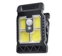 Generico Lumières à clip d'extérieur imperméables avec détecteur de mouvement, éclairage portable de survie, LED sécurité pour clôture, jardin, garage, camping