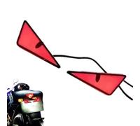 Generico Lumières de moto, phare de moto Devil Eye - Lumières LED Phare pour moto dynamique, Lumières de moto, phares de voiture, rechargeables par USB, pour voiture et moto