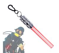 Genérico Lumières de plongée sous-marine brillante avec clip | LED, allumage et clignotant constant, lumière d'avertissement avec 50 heures de durée de combustion,