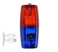 Genérico Lumières stroboscopiques d'avertissement pour les épaules | Lumière d'avertissement LED étanche avec charge USB pour les épaules | Lumières stroboscopiques haute visibilité course nuit