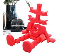 Generico Lunar New Year Desk Decor - 3D Blessing Ornament | Festive 3D Chinese New Year Desktop Decor For Home, Desk, Shelf, Mantel, Entryway, TV Cabinet, Bedside Table, Windowsill Or Living Room