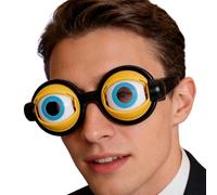 Genérico Lunettes de d'œil pour - Accessoires pour objectifs d'Halloween, lunettes de photomaton | Pour et adultes, créateurs de contenu, fêtes costumées, festivals de musique