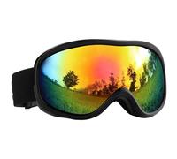 Genérico Lunettes de snowboard à double couche résistantes au vent d'hiver pour ski, plein air, cyclisme, moto, snowboard, motocross, conduite