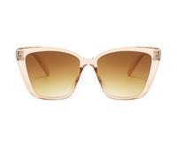 Generico Lunettes de soleil carrées | verres polarisés - monture légère pour les voyages et les achats à usage quotidien, Tranches de thé avec toile à thé, riferimento alla descrizione