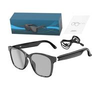 Generico Lunettes de traduction avec intelligence artificielle - Lunettes intelligentes avec traduction linguistique - dispositif de communication multilingue 144 langues en réel pour homme femme
