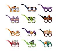 Generico Lunettes D'Halloween Pour , Lunettes De Fête D'Halloween - 12 Gobelets En Papier De Nouveauté Pour Les Fêtes De Gobelets En Papier