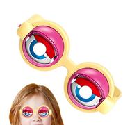 Generico Lunettes folles pour les,Lunettes de blague légères avec battement - avec yeux qui s'accrochent pour spectacles | pour adolescents spectacles fêtes photos performances
