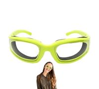 Genérico Lunettes, lunettes de protection pour les yeux anti-déchirure, coupe libre, hacher sans déchirure, sécurité de laboratoire sur lunettes avec revêtement anti-buée, lunettes de cuisine pour