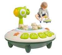 Genérico Machine à des Taupes - Forme de Soucoupe Volante Interactive Portable | Jouet de Table à | Cadeau Amusant pour garçons et Filles pour Un Anniversaire, Noël et Le Nouvel an