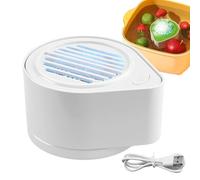 Genérico Machine à laver automatique sans fil Meal Prep Aid Rechargeable Ultrasonic Fruit and Vegetable Cleaning Machines for Grape Blueberries Salad Lettuce Strawberry Cherry