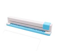 Generico Machine à percer de bureau | Papeterie portable à 30 trous, perforatrice circulaire pour feuilles mobiles, pour A4, A5, A6, A7, B5, B6, , album, cahier, étudiants, école, maison, bureau