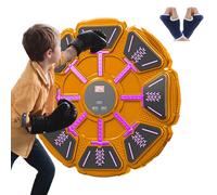 Genérico Machine de boxe musicale, équipement sans fil de frappe avec musique, entraînement de boxe pour exercice et entraînement, gym à la maison, bureau et entraînement sportif de fitness