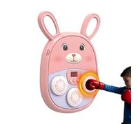 Generico Machine de Musique de Boxe,Panneau Mural de Dessin animé Rechargeable | Jouet LED Musical pour entraînement à la Maison, Salle de Sport, Adultes, Sport, intérieur, Anniversaire