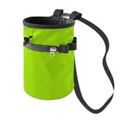 Genérico Magnésium pour escalade - En magnésium avec sangle réglable pour la hanche | Bol de rangement avec fermeture éclair, équipement pour haltérophilie sur roche, golf à disque, entraînement, Vert