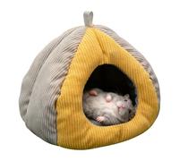 Generico Maison du hamster - Peluche et coton | pour hamsters suspendus avec design fermé, hiver chaud et rembourré pour petits animaux domestiques, souris et | Utilisation intérieure